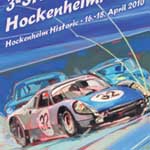 Rennplakat FHR-Langstreckencup 2010 Hockenheim