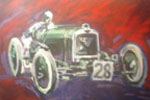 Acryl Oldtimer Alvis