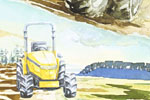 automobil traktor