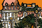 Hotel negresco illustration